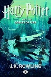 The cover of 'Harry Potter and the Goblet of Fire' by J.K. Rowling