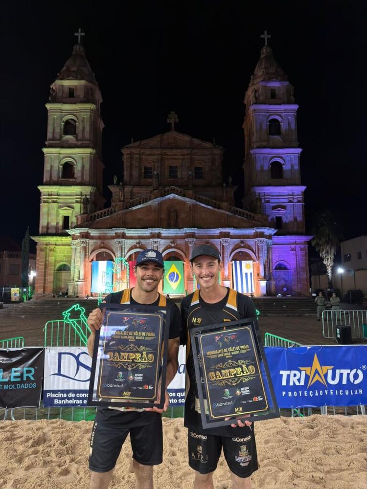 Itapema conquista título no Mundialito de Vôlei de Praia e tem atleta convocado para período com a Seleção Brasileira