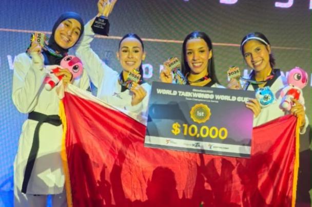لأول مرة في تاريخه.. المغرب يتوج بكأس العالم للتايكواندو للفرق