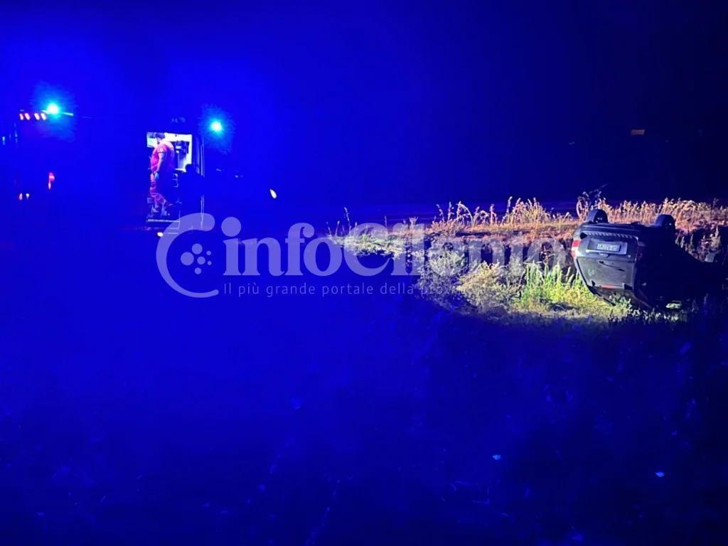 Incidente a Capaccio Paestum: auto si ribalta, c’è un ferito