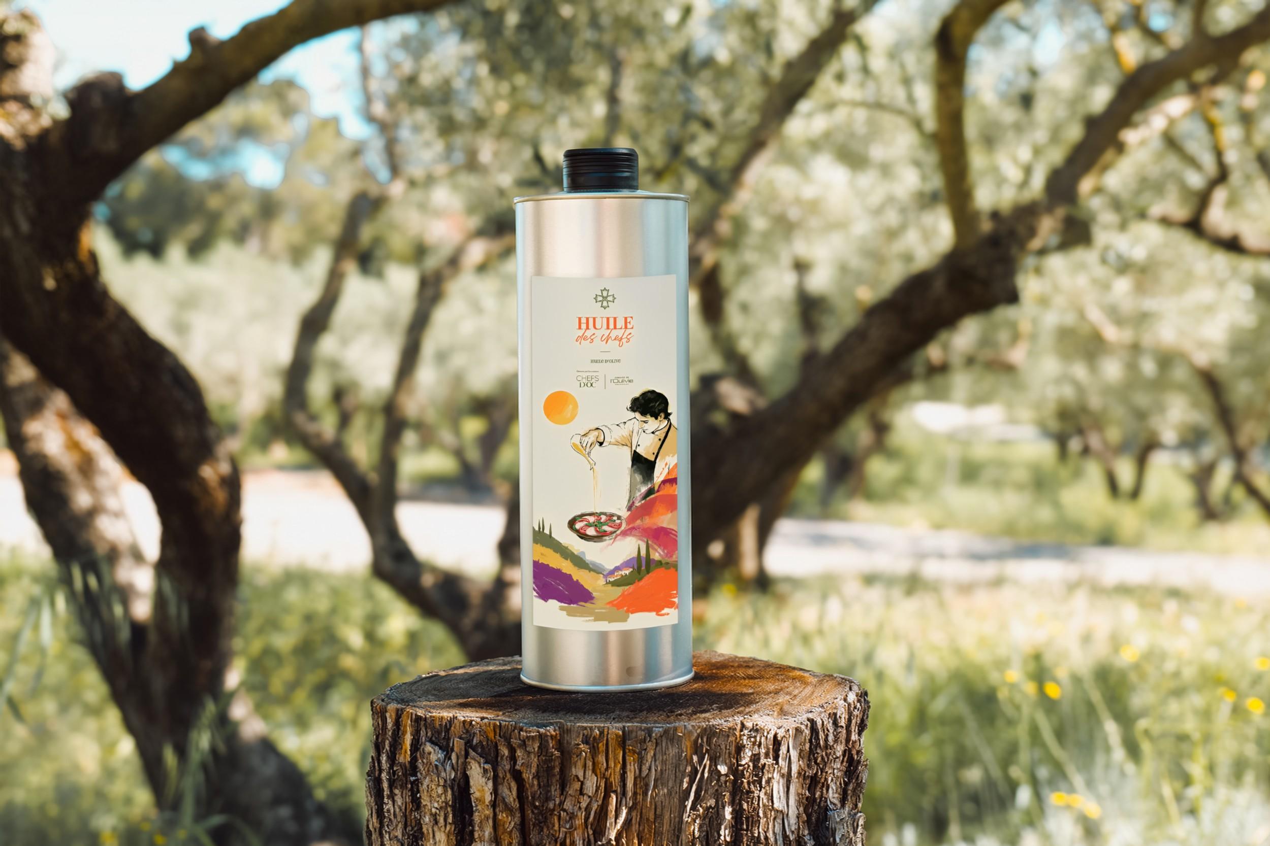 Les Chefs d’Oc lancent une&nbsp;huile d’olive signature