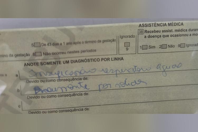 Neta diz que só soube que avô dado como morto estava vivo ao levar roupa para vestir o corpo para o velório