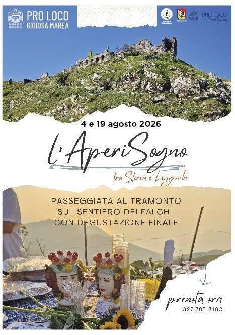 🌅 L’AperiSogno torna a Gioiosa Marea! ✨ Due appuntamenti imperdibili per vivere la magia del tramonto tra natura, stori...