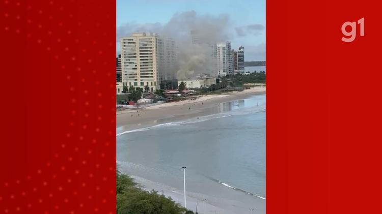 Princípio de incêndio atinge restaurante na Ponta D’Areia, em São Luís