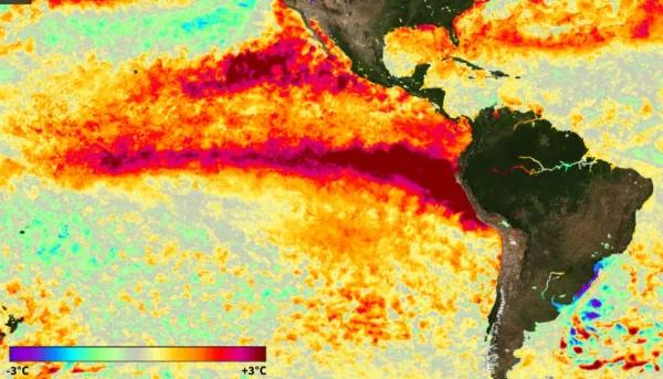 El Niño tem 81% de chance de ser “muito forte” até o final de 2026