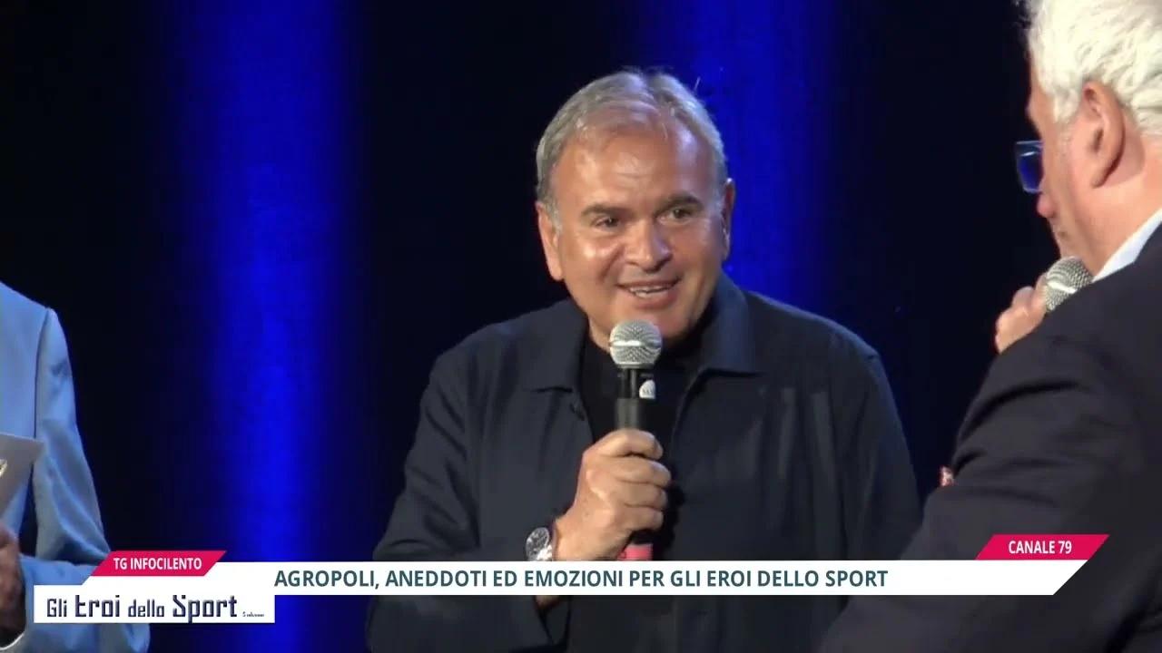 Agropoli, grande successo per l’evento “Gli Eroi dello Sport”: tra aneddoti ed emozioni