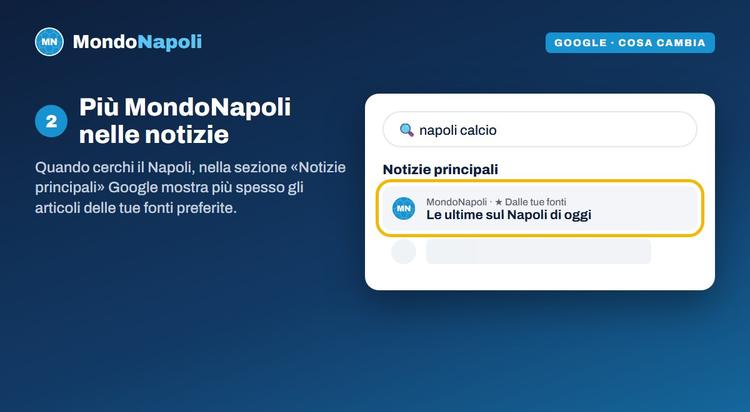 MondoNapoli tra le Notizie principali di una ricerca