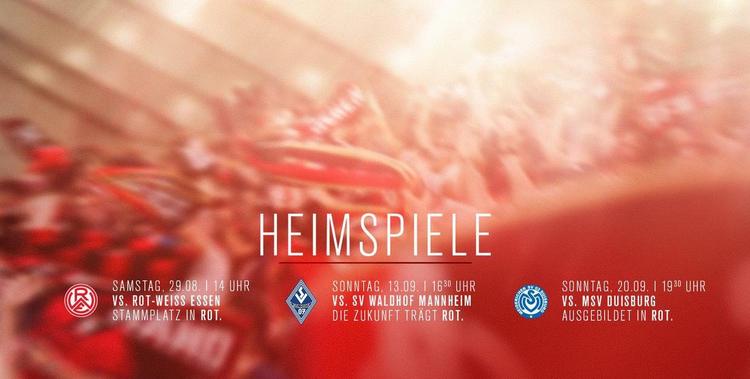  Vorankündigung der nächsten Heimspiele vom SV Wehen Wiesbaden