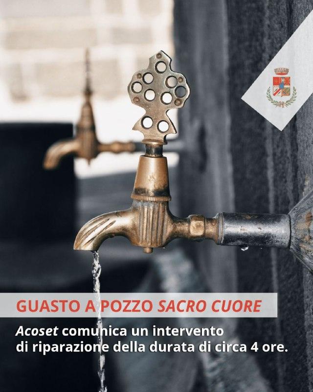 📣 𝘼𝘾𝙊𝙎𝙀𝙏 𝗖𝗢𝗠𝗨𝗡𝗜𝗖𝗔: 𝗗𝗜𝗦𝗦𝗘𝗥𝗩𝗜𝗭𝗜 𝗣𝗘𝗥 𝗚𝗨𝗔𝗦𝗧𝗢 𝗔 “𝗦𝗔𝗖𝗥𝗢 𝗖𝗨𝗢𝗥𝗘” 💧 𝘼𝙘𝙤𝙨𝙚𝙩 co...