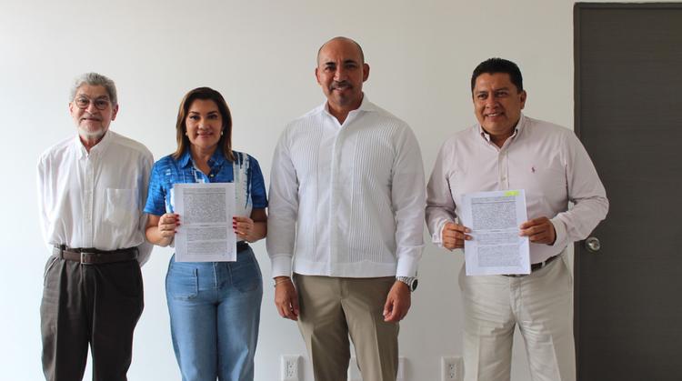 Tetecala firma convenio con el Estado para adelantar recursos y hacer obra pública