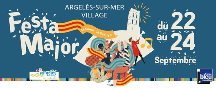 Prochainement 3 jours de fête avec la Festa Major à Argeles sur Mer