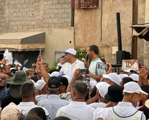 بالصور.. حزب الأصالة والمعاصرة يقود حملة انتخابية حاشدة بدائرة جليز النخيل