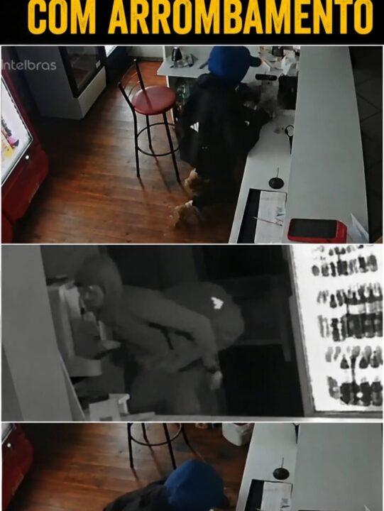 Imagens de câmeras de monitoramento podem auxiliar Polícia Civil a identificar autor de furto no centro da cidade de Panambi