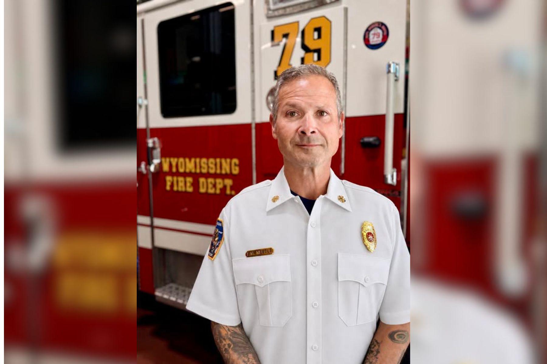 Wyomissing selects Maryland fire captain Eric Needle as new chief