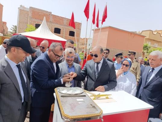 &nbsp;عامل إقليم قلعة السراغنة يشرف على إطلاق وتدشين مشاريع تنموية بعدة جماعات