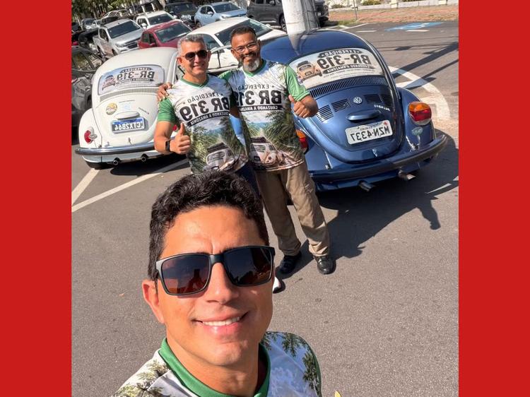 Expedição de fuscas deve cruzar BR-319 e percorrer mais de 4 mil km entre Acre e Roraima: 'Propósito'