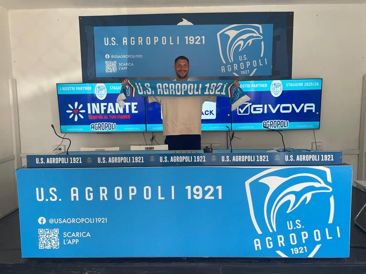 L’US Agropoli 1921 ingaggia Alan Arario: colpo d’esperienza per l’attacco