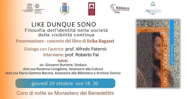 📖 "LIKE DUNQUE SONO. Filosofia dell’identità nella società della visibilità continua"   Un viaggio di riflessione profo...