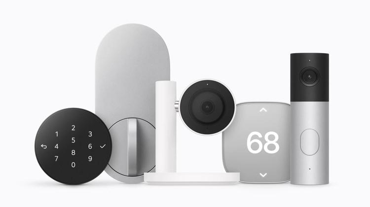 apple home collection of smart security devices and sensors