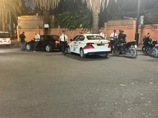 بالڤيديو.. أمن مراكش يرفع من ايقاع مراقبته لسيارات الزماكرية