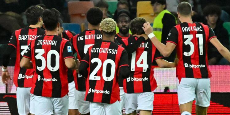 Milan, in campionato è un'altra musica: Pulisic e Hutchinson in gol contro l'Udinese. Bianconeri spenti