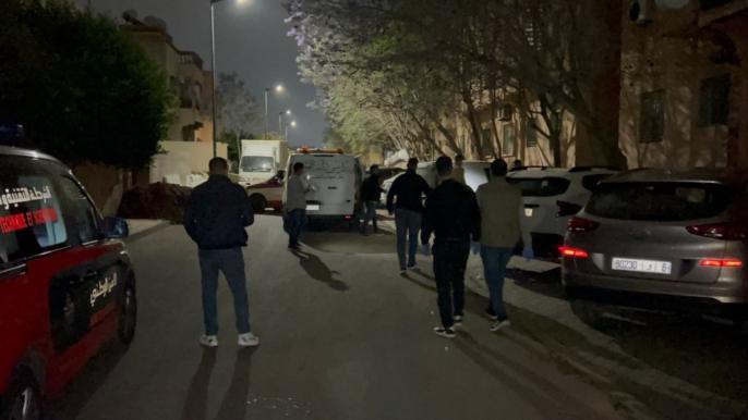 عاجل..استنفار بمراكش..العثور على شخص جثة هامدة داخل سيارة توزيع القهوة