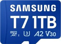 The Samsung microSDXC T7