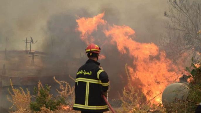 الجزائر تعلن حدادا وطنيا بعد سقوط عشرات الضحايا جراء حرائق الغابات