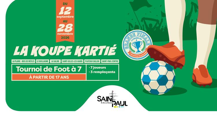 La Koupe Kartié&nbsp;: des tournois de foot dans les quartiers Saint-Paulois&nbsp;!
