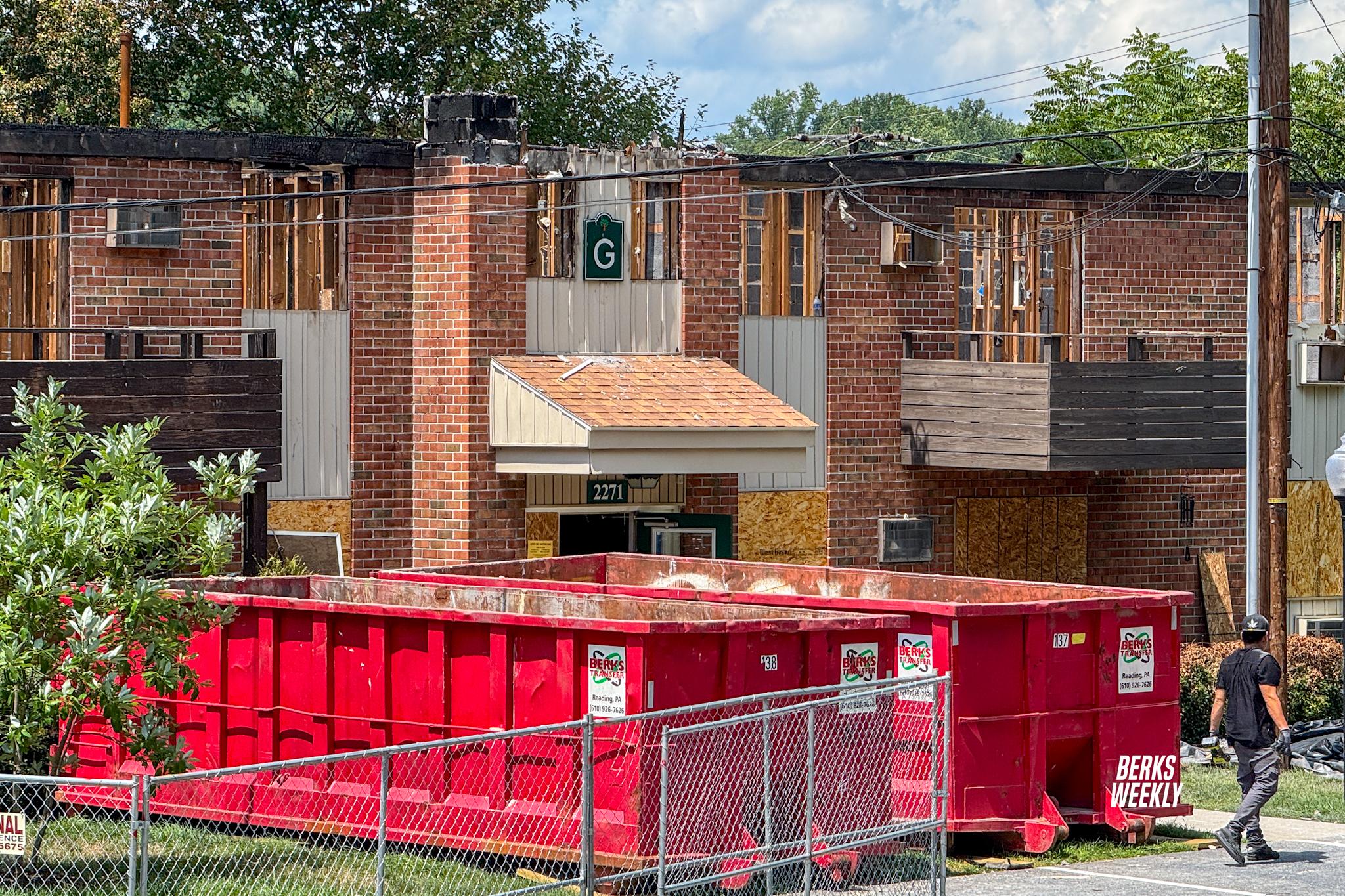 State police: Oak Forest Apartments fire in Muhlenberg Township ruled accidental