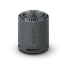 Sony SRS-XB100 Wireless Bluetooth Portable Lightweight Super-Compact Travel Speaker, Durable IP67 Waterproof & Dustproof Shower Speaker, 16 Hour Battery, Versatile Strap, & Hands-free Calling, Black
