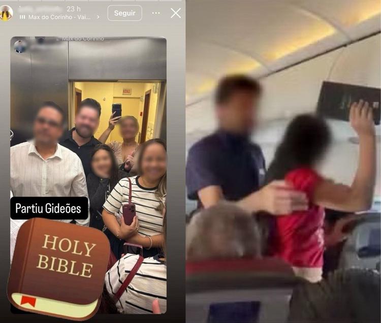Pastora mirim abordada ao pregar em voo estava a caminho do maior congresso evangélico do Brasil