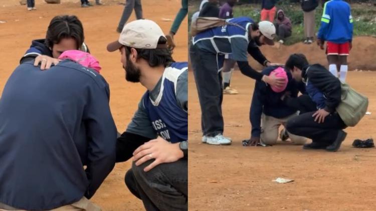 Viciado aceita Jesus após ouvir conversa de evangelistas na África: “Deus me chamou”