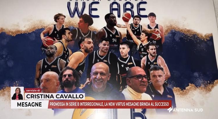 Mesagne, New Virtus promossa in B interregionale: la festa