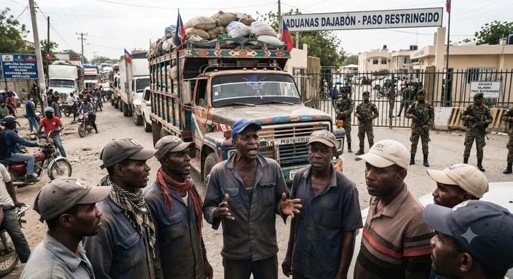 Choferes haitianos denuncian trabas y riesgos para transportar mercancías por la frontera de Dajabón