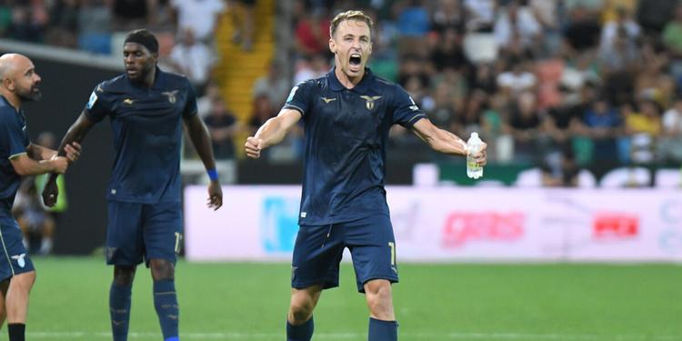 La Lazio ribalta la partita nel finale: a Udine decidono Frattesi e Gudmundsson