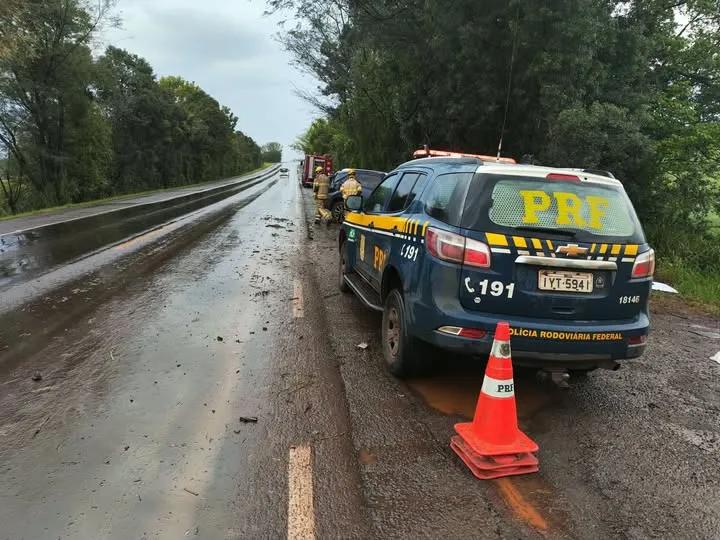 Homem de 32 anos morre em acidente na BR-285, em Entre-Ijuís