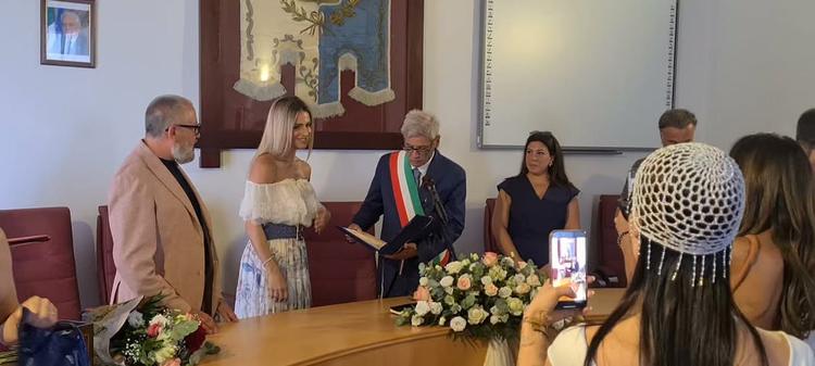 Conferimento della cittadinanza onoraria di Militello in Val di Catania a Michelle Hunziker. Venerdì 3 Luglio 2026 Sala...