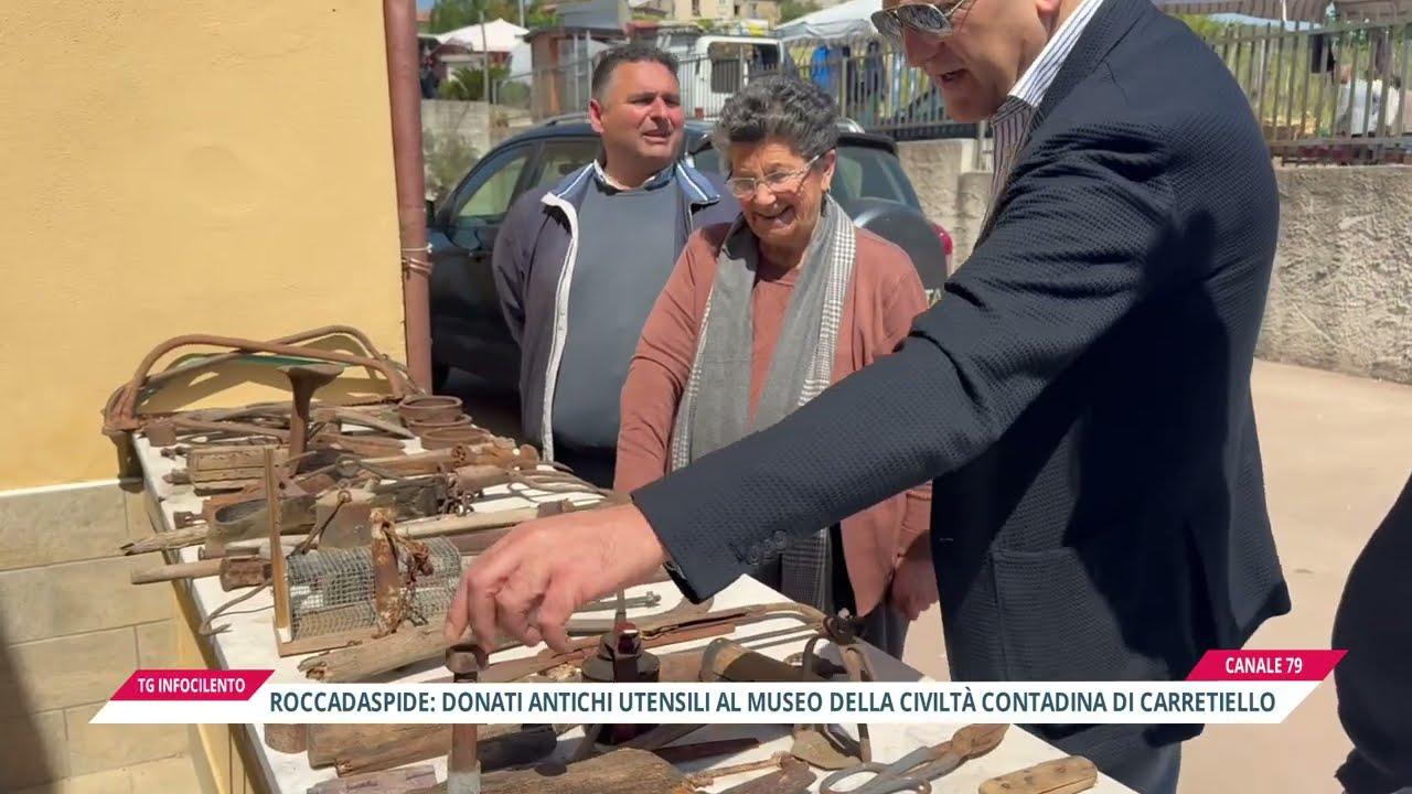 Roccadaspide, tramandare la memoria rurale: donati antichi utensili al Museo della Civiltà contadina di Carretiello