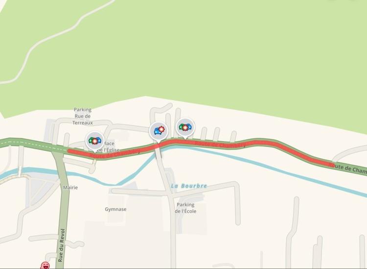 Cessieu : un accident entre une voiture et une moto
