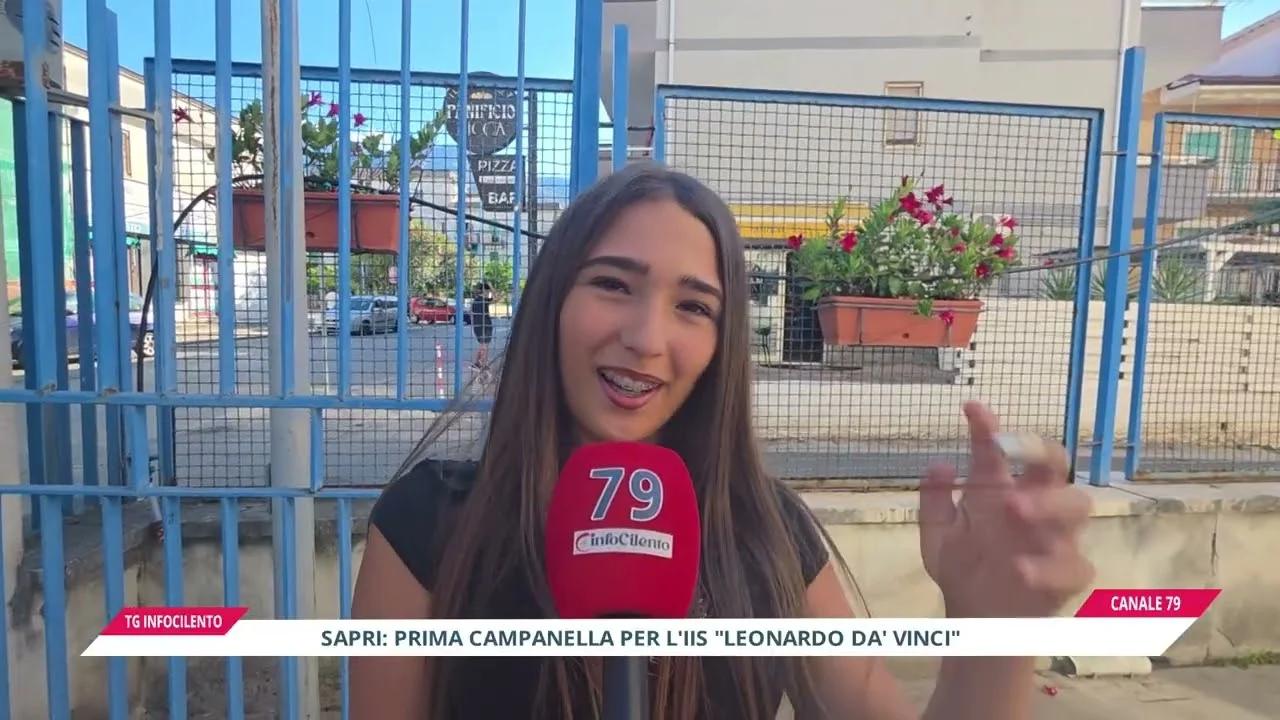 Sapri, prima campanella al “Da Vinci”: l’emozione per il nuovo anno scolastico