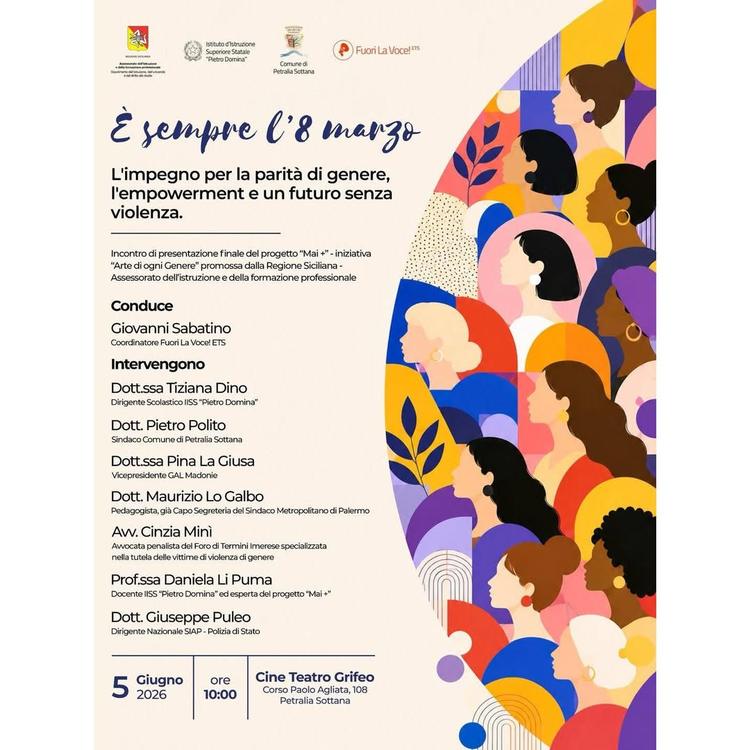 📅 5 giugno 2026 🕙 Ore 10:00 📍 Cine Teatro Grifeo – Petralia Sottana Un importante momento di confronto e riflessione...