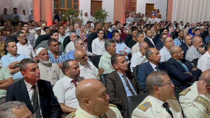 عامل إقليم الحوز يترأس مراسيم الانصات للخطاب الملكي السامي بمناسبة عيد العرش