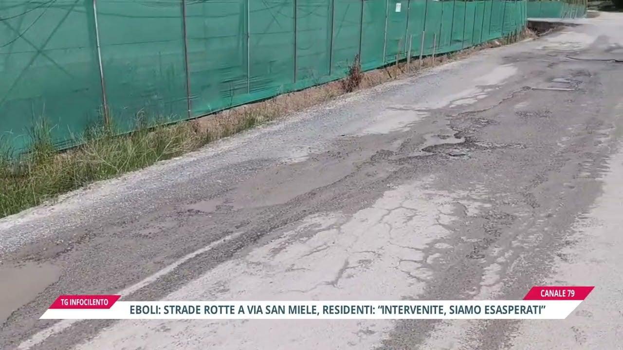 Eboli, degrado in Via San Miele, la denuncia dei residenti: «intervenite, siamo esasperati»