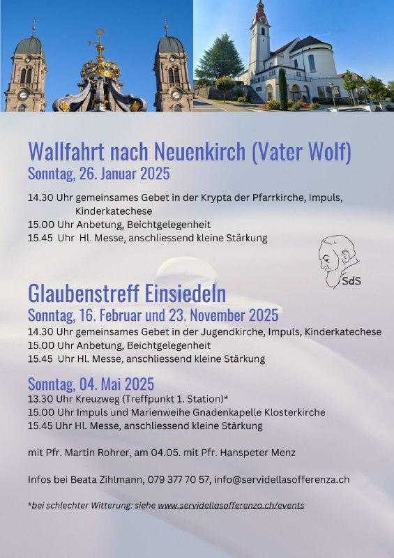 Glaubenstreff Vater Wolf und Einsiedeln