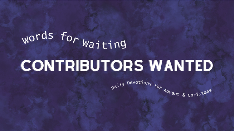 Advent 2026 Call for Contributors