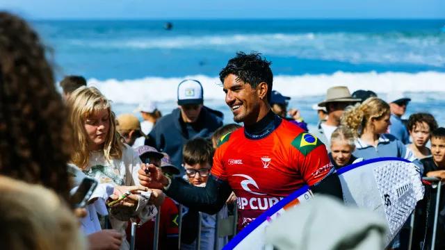 Medina estreia com vitória em Margaret River e avança às oitavas