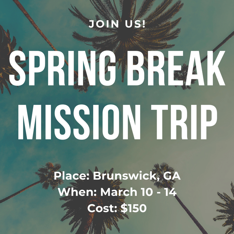 Spring Break Mission Trip