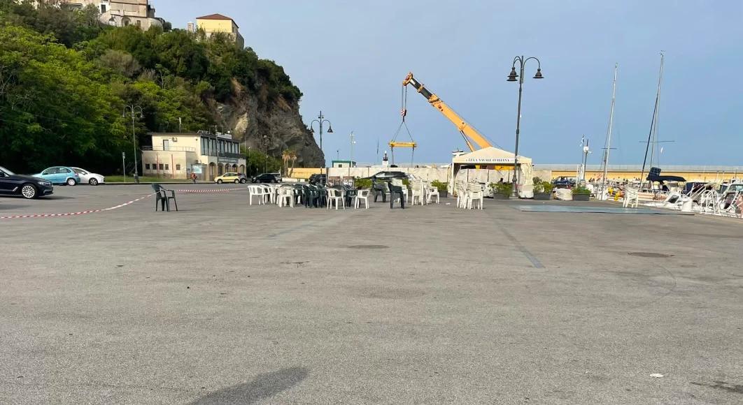 Chiusura del piazzale al porto di Agropoli per un evento: è scontro sui disagi