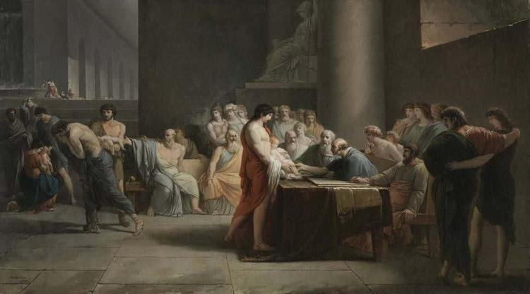 The selection of children in Sparta